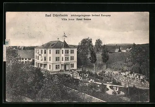 AK Bad Dürrheim, Villa Irma Hotel Sonne