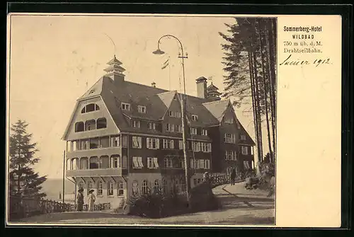 AK Wildbad, Sommerberg-Hotel