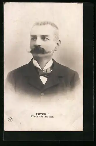 AK König Peter von Serbien