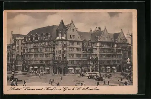 AK München, Hertie Waren- und Kaufhaus GmbH