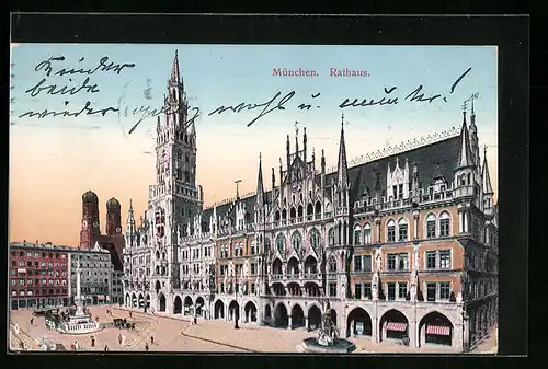 AK München, Rathaus