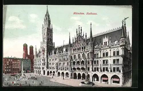 AK München, Rathaus