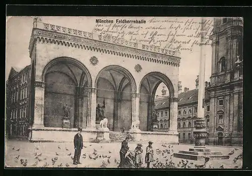 AK München, Feldherrnhalle