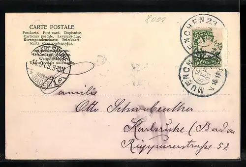 AK München, Kgl. Hoftheater