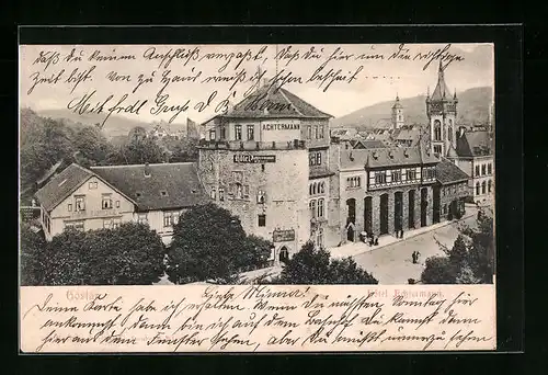 AK Goslar, Hotel Achtermann