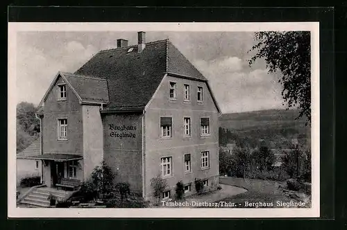 AK Tambach-Dietharz /Thür., Berghaus Sieglinde