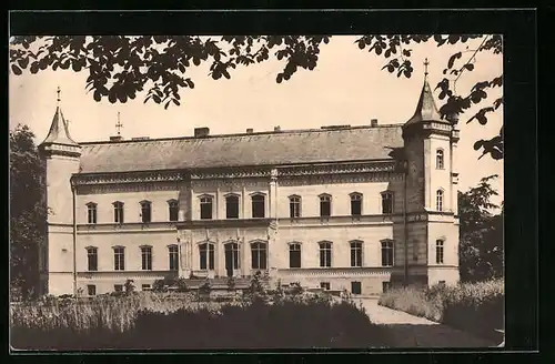 AK Prenzlau, Kindererholungsheim Kröchlendorff über Prenzlau