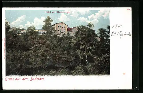 AK Thale, Hotel zur Rosstrappe