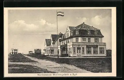AK Wenningstedt a. Sylt, Am Dünen-Hotel
