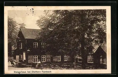 AK Dietharz-Tambach, Gasthof Steigerhaus