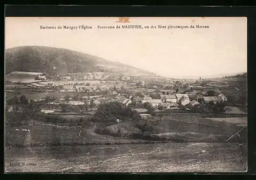 AK Mazinien, Environs de Marigny-l`Église, Un des Sites pittoresques du Morvan