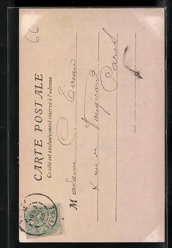 AK Varzy, L`Église et la Statue de Dupin