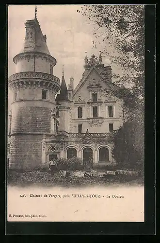 AK Suilly-la-Tour, Château de Vergers, Le Donjon
