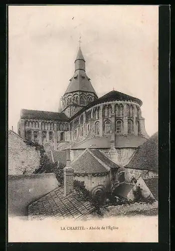 AK La Charité, Abside de l`Église