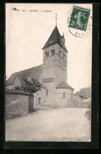 AK Marzy, L`Église