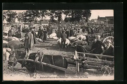 AK Saint-Pierre-le-Moutier, Champ de Foire