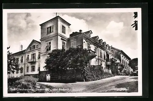 AK Bad Gleichenberg, Hotel Mailand