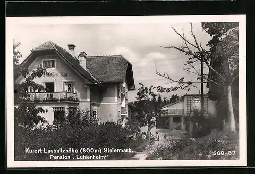 AK Lassnitzhöhe, Pension Luisenheim