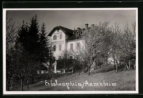 AK Lassnitzhöhe, Erholungsheim Pension Annenheim