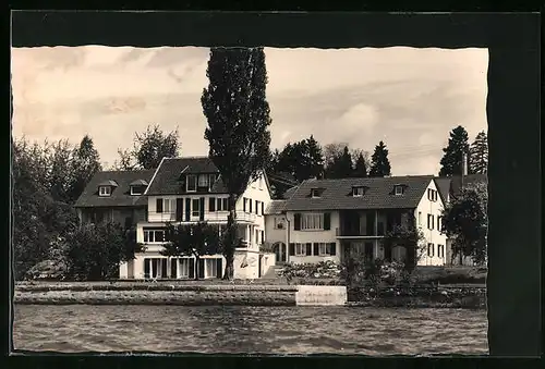 AK Überlingen /Bodensee, Strand-Pension Trumpf