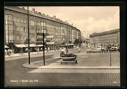 AK Dessau, Strasse der DSF