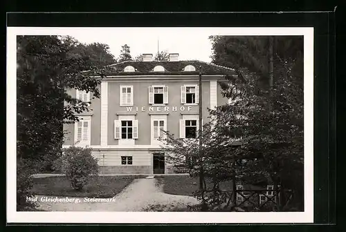 AK Bad Gleichenberg, Hotel Wienerhof