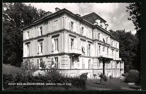 AK Bad Gleichenberg, Hotel Villa Max von der Strasse gesehen