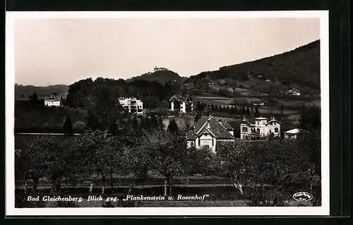 AK Bad Gleichenberg, Villa Plankenstein und Rosenhof