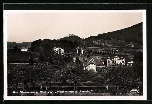 AK Bad Gleichenberg, Villa Plankenstein und Rosenhof
