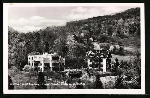 AK Gleichenberg, Villa Plankenstein und Rosenhof