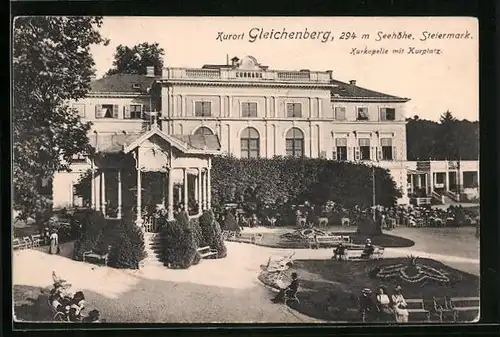 AK Gleichenberg, Kurkapelle, Kurplatz