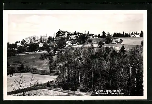 AK Lassnitzhöhe, Sanatorium