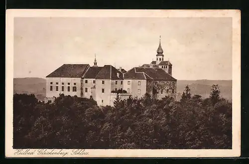 AK Bad Gleichenberg, Blick auf Schloss