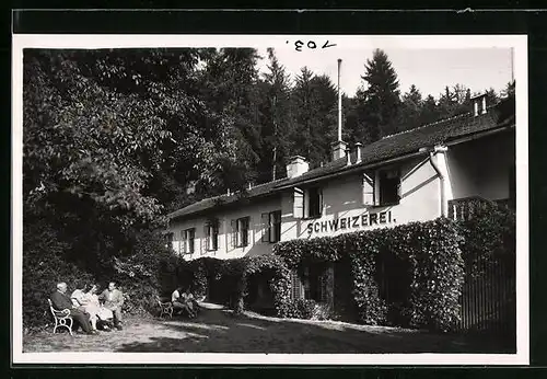 AK Bad Gleichenberg, Gasthaus Schweizerei