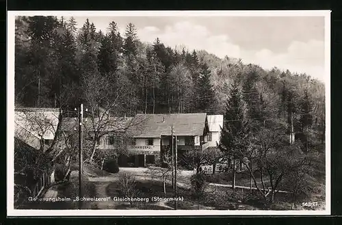 AK Bad Gleichenberg, Genesungsheim Schweizerei