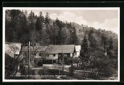 AK Bad Gleichenberg, Genesungsheim Schweizerei