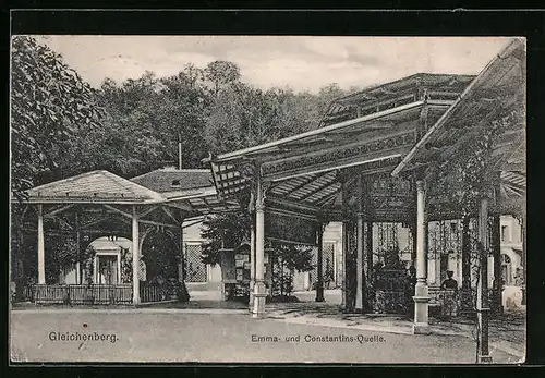 AK Bad Gleichenberg, Emma- u. Constantins-Quelle