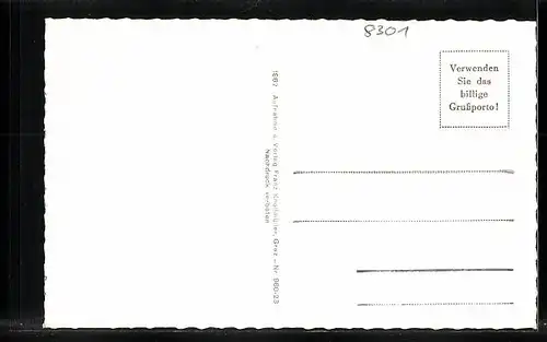 AK Nestelbach, Totalansicht mit Kirche