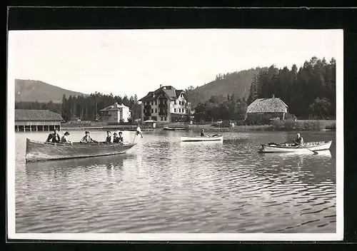 AK Erlaufsee, Boote auf dem See