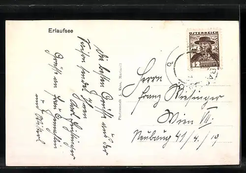 AK Erlaufsee, Boote auf dem See