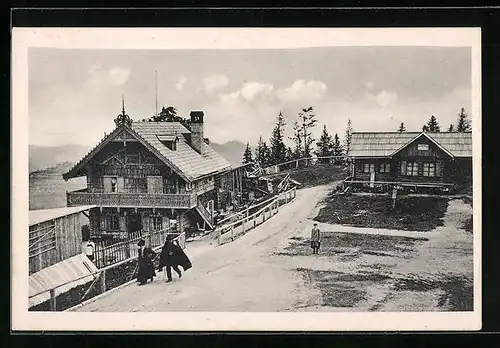 AK Mariazell, Bürgeralpe, Restaurant Bürgeralpe und Schutzhaus