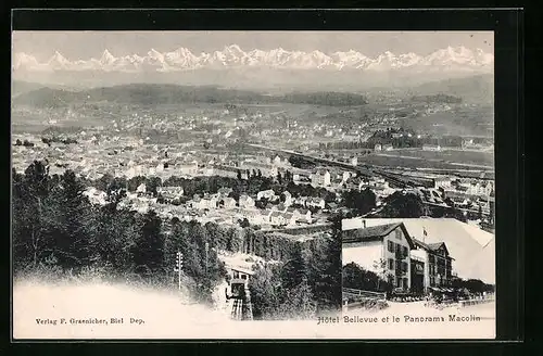 AK Macolin, Hotel Bellevue et le Panorama Macolin