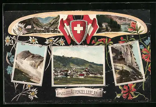 AK Appenzell, Meglisalp, Säntis, Seealpseeli