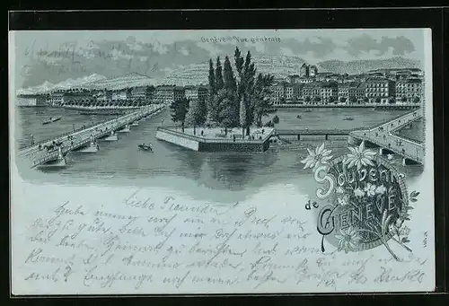 Mondschein-Lithographie Genève, Vue générale