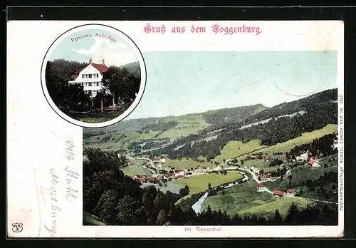 AK Toggenburg, Hotel Pension Auboden, Im Nekerthal