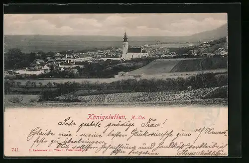 AK Königstetten, Gesamtansicht