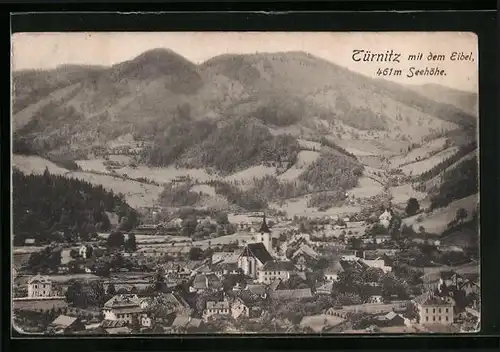 AK Türnitz, Ortsansicht mit dem Eibel