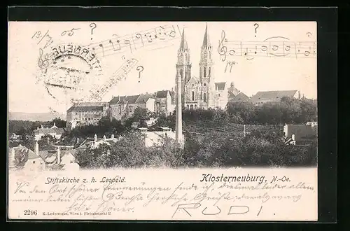 AK Klosterneuburg, Stiftskirche z. h. Leopold