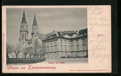 AK Klosterneuburg, Kirche mit Stift