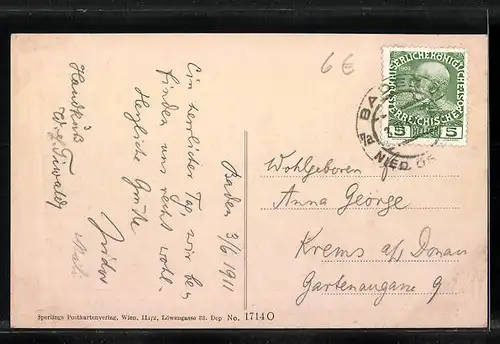 AK Kirchberg /Wechsel, Ort mit Kirche aus der Vogelschau